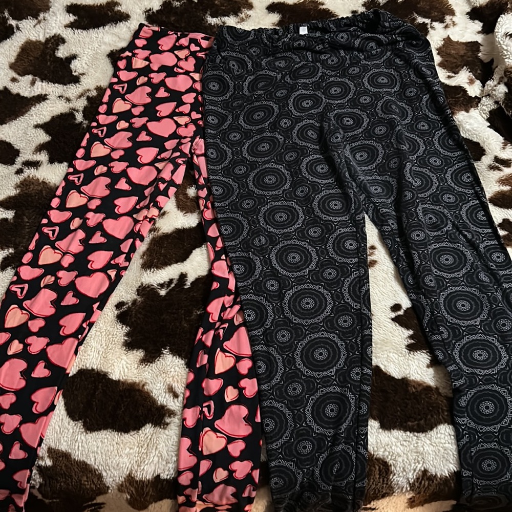 Lularoe T&C printed leggings